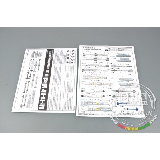 1/32 US Aircraft Weapons: Air-to-Air Missile 1/32 US Aircraft Weapons: Air-to-Air Missile