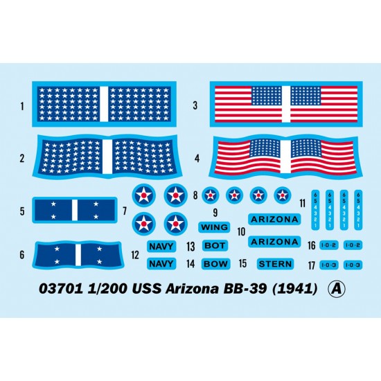 1/200 USS Arizona BB-39 1941 1/200 USS Arizona BB-39 1941