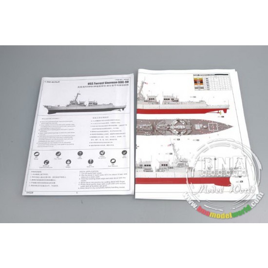 1/350 USS Forrest Sherman DDG-98 1/350 USS Forrest Sherman DDG-98