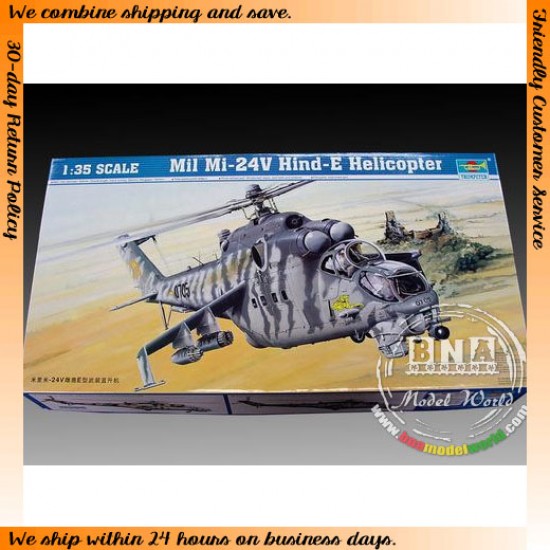 1/35 Mi-24V Hind-E Helicopter 1/35 Mi-24V Hind-E Helicopter