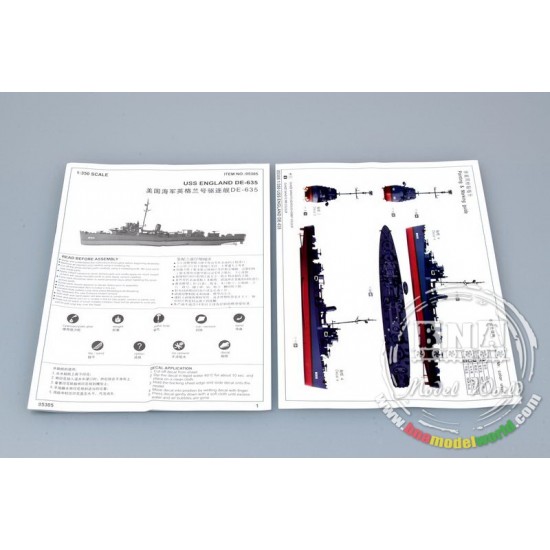 1/350 USS England DE-635 1/350 USS England DE-635