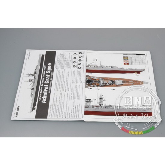 1/350 German Pocket Battleship (Panzer Schiff) Admiral Graf Spee 1/350 German Pocket Battleship (Panzer Schiff) Admiral Graf Spee