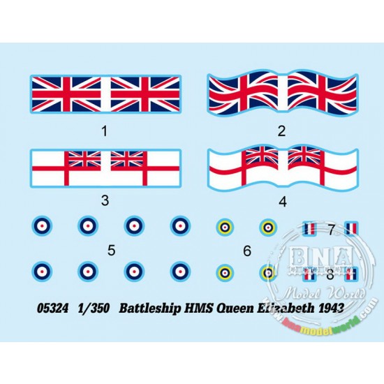1/350 Battleship HMS Queen Elizabeth 1/350 Battleship HMS Queen Elizabeth