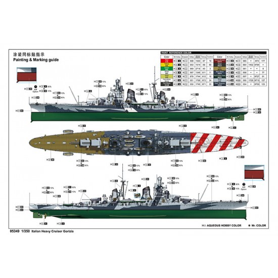 1/350 Italian Heavy Cruiser Gorizia 1/350 Italian Heavy Cruiser Gorizia