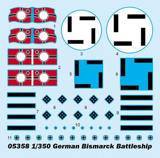 1/350 German Bismarck Battleship 1/350 German Bismarck Battleship