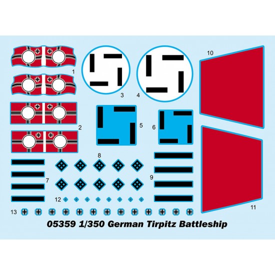 1/350 German Tirpitz Battleship 1/350 German Tirpitz Battleship