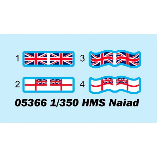 1/350 HMS Naiad Dido-class Light Cruiser 1/350 HMS Naiad Dido-class Light Cruiser