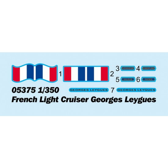 1/350 French Georges Leygues Light Cruiser 1/350 French Georges Leygues Light Cruiser