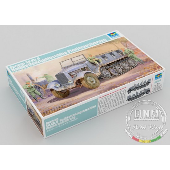 1/35 German SdKfz.6 Halbkettenzugmaschine Pionierausfuhrung 1/35 German SdKfz.6 Halbkettenzugmaschine Pionierausfuhrung