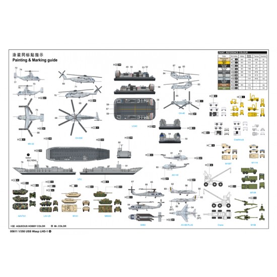1/350 USS Wasp LHD-1 Amphibious Assault Ship 1/350 USS Wasp LHD-1 Amphibious Assault Ship