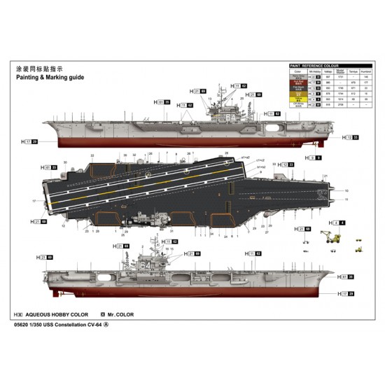1/350 USS Constellation CV-64 1/350 USS Constellation CV-64