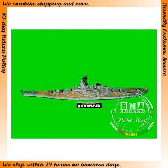 1/700 US Battleship BB-61 Iowa 1984 1/700 US Battleship BB-61 Iowa 1984