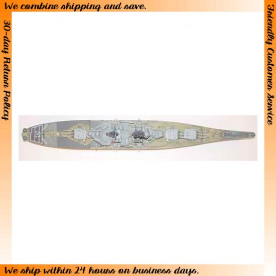 1/700 US Battleship BB-64 Wisconsin 1991 1/700 US Battleship BB-64 Wisconsin 1991