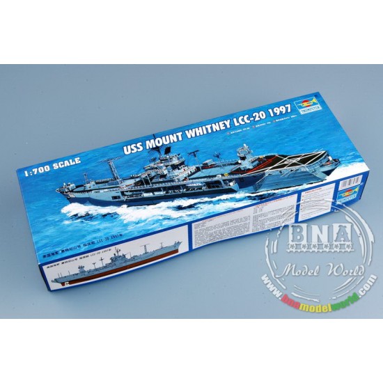 1/700 USS Mount Whitney LCC-20 1997 1/700 USS Mount Whitney LCC-20 1997