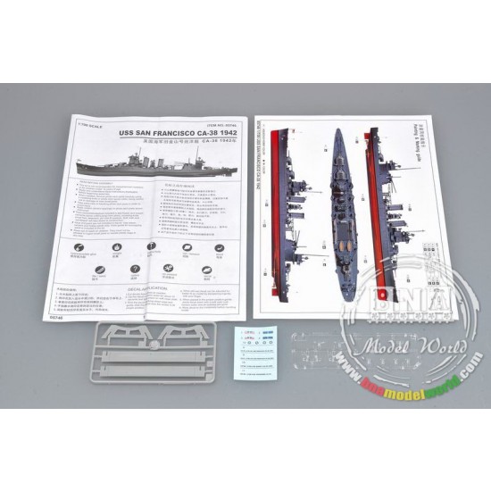 1/700 USS San Francisco CA-38 (1942) 1/700 USS San Francisco CA-38 (1942)