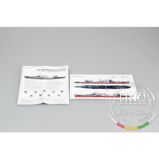 1/700 USS San Francisco CA-38 1944 1/700 USS San Francisco CA-38 1944
