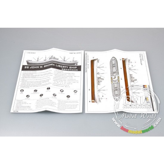 1/700 SS John W. Brown Liberty Ship 1/700 SS John W. Brown Liberty Ship