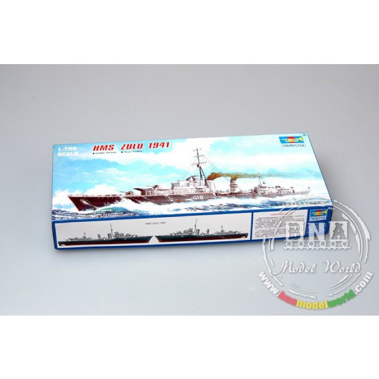 1/700 Tribal-class destroyer HMS Zulu (F18) 1941 1/700 Tribal-class destroyer HMS Zulu (F18) 1941
