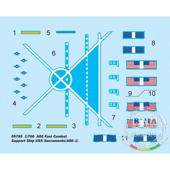 1/700 AOE Fast Combat Support Ship USS Sacramento(AOE-1) 1/700 AOE Fast Combat Support Ship USS Sacramento(AOE-1)