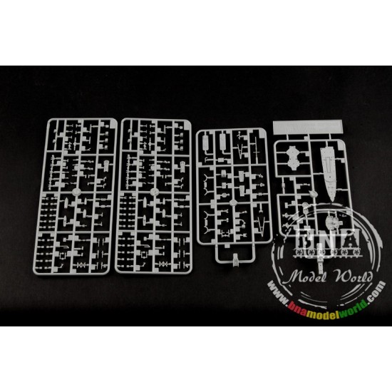 1/700 German Zerstorser Z-25 1944 1/700 German Zerstorser Z-25 1944