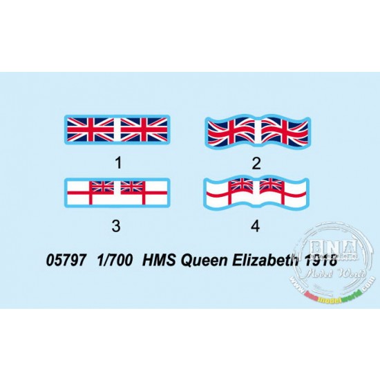 1/700 HMS Queen Elizabeth 1918 1/700 HMS Queen Elizabeth 1918