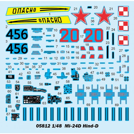 1/48 Mil Mi-24V Hind-E 1/48 Mil Mi-24V Hind-E