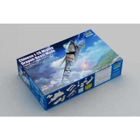 1/48 Chinese J-20 Mighty Dragon-Beast Mode 1/48 Chinese J-20 Mighty Dragon-Beast Mode