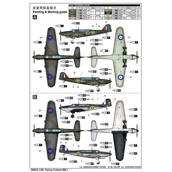 1/48 Fairey Fulmar MK.I 1/48 Fairey Fulmar MK.I