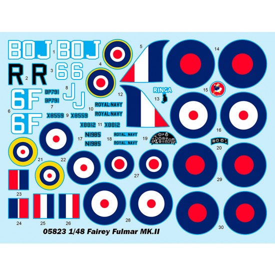 1/48 Fairey Fulmar MK.II Carrier-based Fighter 1/48 Fairey Fulmar MK.II Carrier-based Fighter