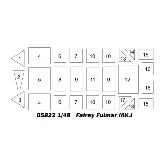 1/48 Fairey Fulmar MK.II Carrier-based Fighter 1/48 Fairey Fulmar MK.II Carrier-based Fighter