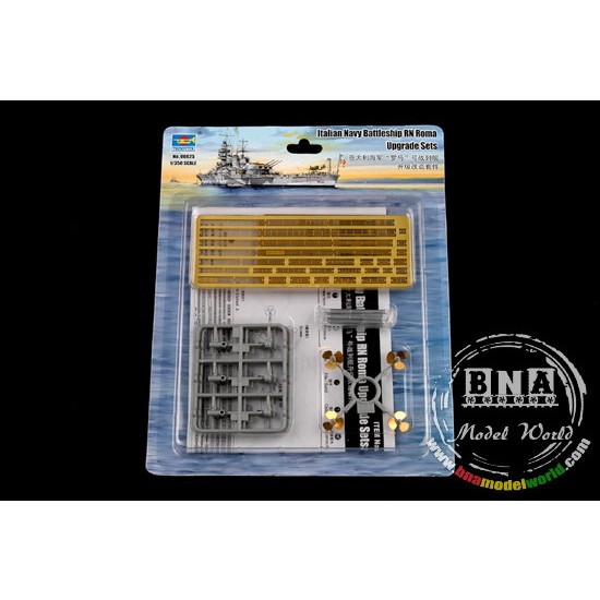 1/350 Italian Navy Battleship RN Roma Upgrade Set 1/350 Italian Navy Battleship RN Roma Upgrade Set