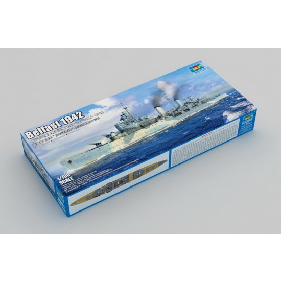 1/700 HMS Belfast 1942 Town-class Light Cruiser 1/700 HMS Belfast 1942 Town-class Light Cruiser
