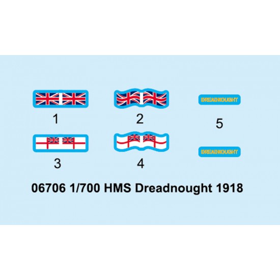 1/700 HMS Dreadnought 1918 1/700 HMS Dreadnought 1918