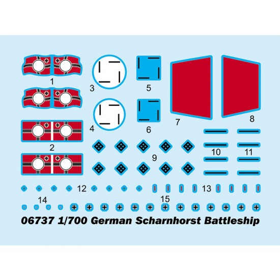 1/700 German Scharnhorst Battleship 1/700 German Scharnhorst Battleship