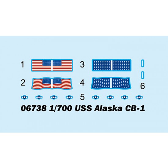 1/700 USS Alaska CB-1 1/700 USS Alaska CB-1