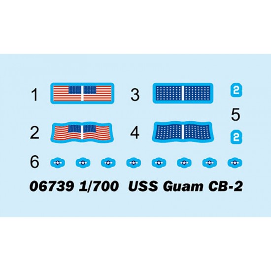 1/700 USS Guam CB-2 1/700 USS Guam CB-2