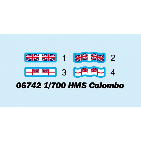 1/700 HMS Colombo C-class Light Cruiser 1/700 HMS Colombo C-class Light Cruiser