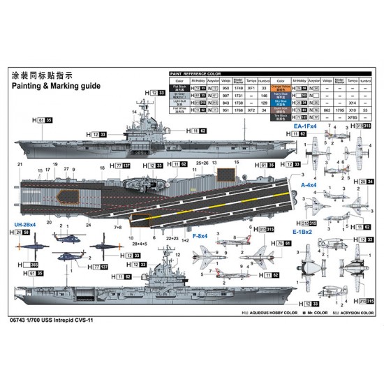 1/700 USS InTR epid CVS-11 1/700 USS InTR epid CVS-11