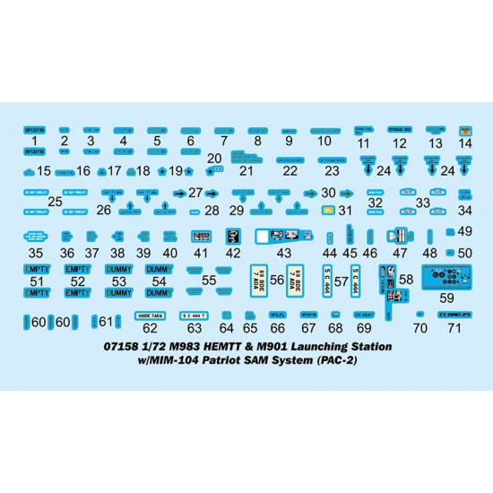 1/72 M983 HEMTT & M901 Launching Station w/MIM-104 PaTR iot SAM System (PAC-2) 1/72 M983 HEMTT & M901 Launching Station w/MIM-104 PaTR iot SAM System (PAC-2)