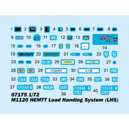 1/72 M1120 HEMTT Load Handing System (LHS) 1/72 M1120 HEMTT Load Handing System (LHS)