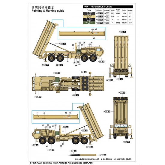 1/72 Terminal High Altitude Area Defence (THAAD) 1/72 Terminal High Altitude Area Defence (THAAD)