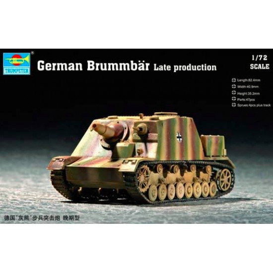 1/72 German Brummbar Late Production 1/72 German Brummbar Late Production