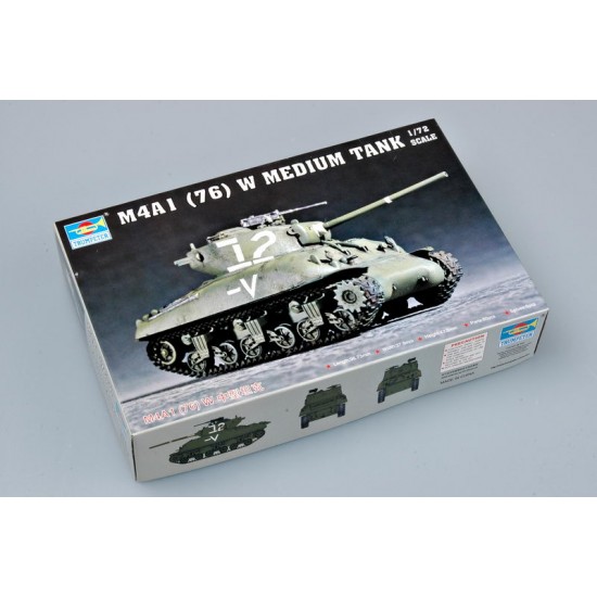 1/72 US M4A1 (76) W Tank 1/72 US M4A1 (76) W Tank