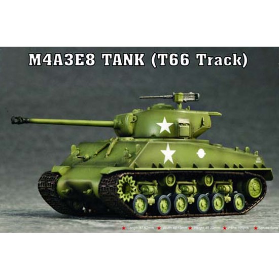 1/72 US M4A3 Sherman E8 (T66 Track)