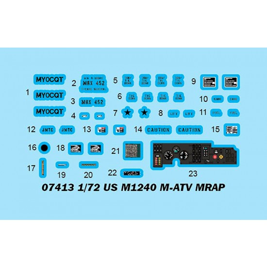 1/72 US M1240 M-ATV MRAP 1/72 US M1240 M-ATV MRAP