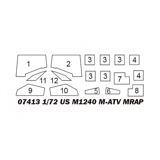 1/72 US M1240 M-ATV MRAP 1/72 US M1240 M-ATV MRAP