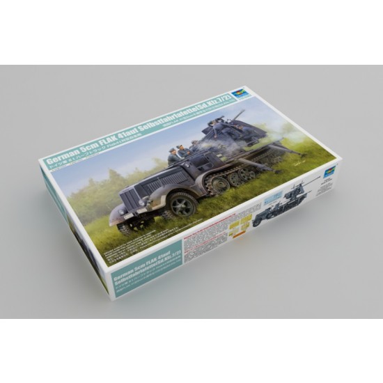 1/35 German 5cm FLAK 41 auf Selbstfahrlafette (SdKfz.7/2) 1/35 German 5cm FLAK 41 auf Selbstfahrlafette (SdKfz.7/2)