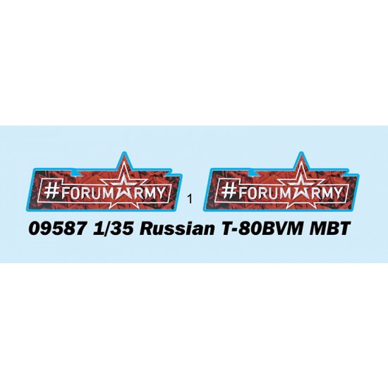1/35 Russian T-80BVM MBT 1/35 Russian T-80BVM MBT