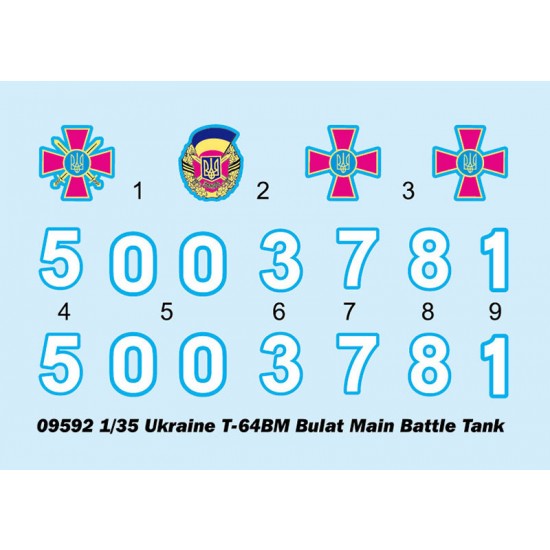 1/35 Ukraine T-64BM Bulat Main Battle Tank 1/35 Ukraine T-64BM Bulat Main Battle Tank