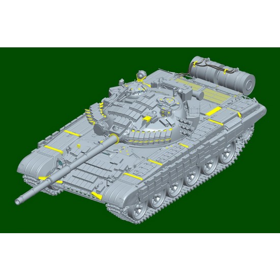 1/35 Soviet T-72 Ural with Kontakt-1 Reactive Armo 1/35 Soviet T-72 Ural with Kontakt-1 Reactive Armo